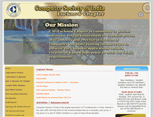 Tablet Screenshot of csi-lucknow.org